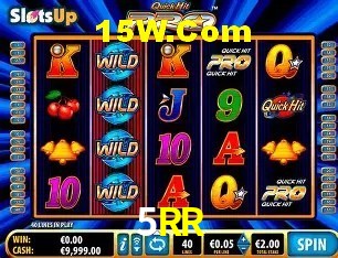 Biblioteca de slots populares na 5RR